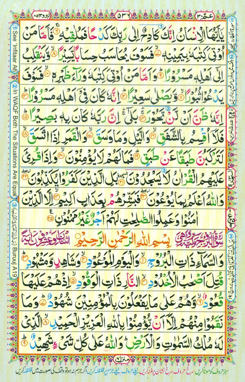 النفطار سوره [PDF] Quran